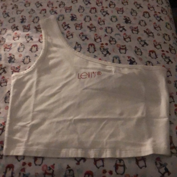 Levis Women's One-Shoulder Tank Top - Picture 12 of 13
